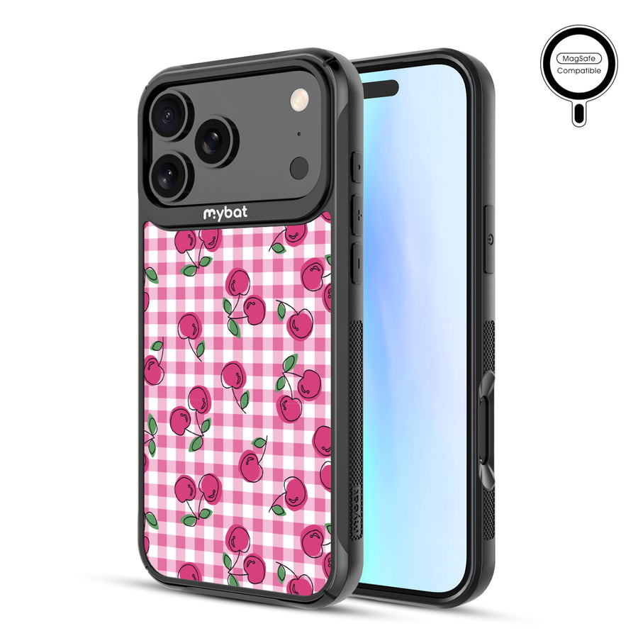 MyBat Design Lab Series MagSafe Case for Apple iPhone 17 Pro Max - Pink Cherries - MIP17PMCSLESMSMP100-2.jpg