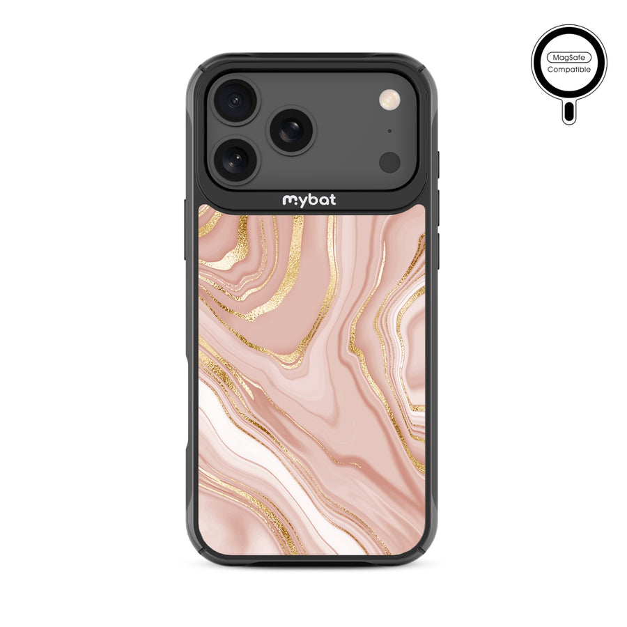 MyBat Design Lab Series MagSafe Case for Apple iPhone 17 Pro Max - Pink Marble - MIP17PMCSLESMSMP107-3.jpg