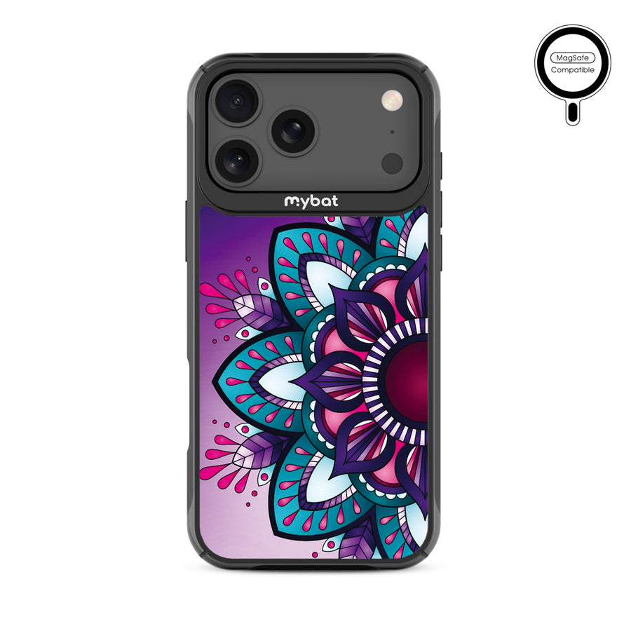 MyBat Design Lab Series MagSafe Case for Apple iPhone 17 Pro Max - Flower Mandala - MIP17PMCSLESMSMP112-3.jpg