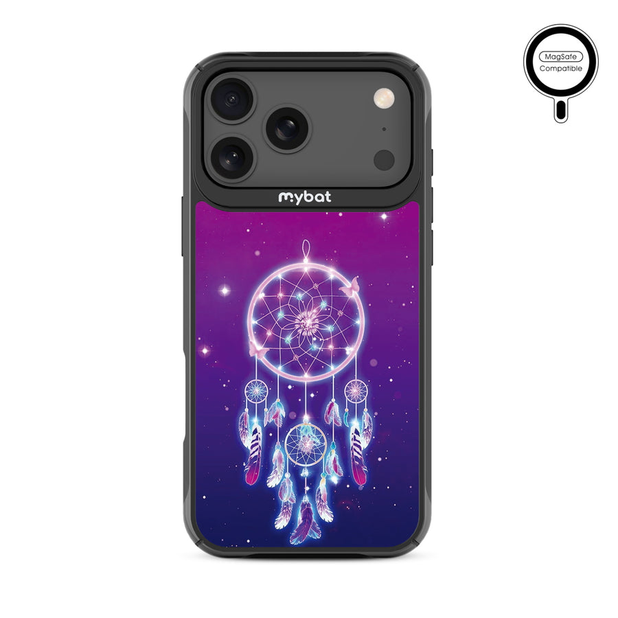 MyBat Design Lab Series MagSafe Case for Apple iPhone 17 Pro Max - Neon Dreamcatcher - MIP17PMCSLESMSMP114-3.jpg