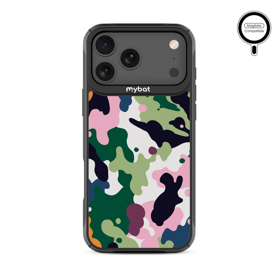 MyBat Design Lab Series MagSafe Case for Apple iPhone 17 Pro Max - Multicolor Camouflage - MIP17PMCSLESMSMP121-3.jpg