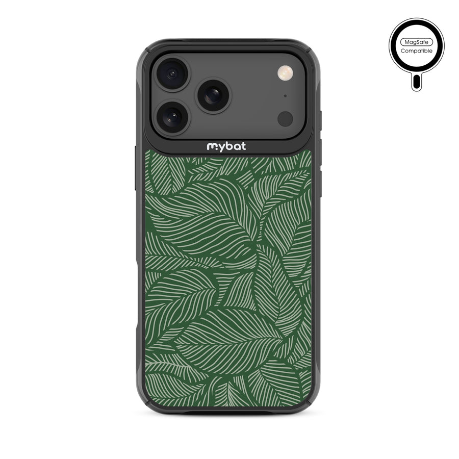 MyBat Design Lab Series MagSafe Case for Apple iPhone 17 Pro Max - Leaves - MIP17PMCSLESMSMP125-3.jpg