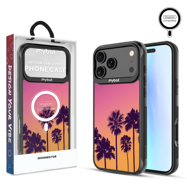 MyBat Design Lab Series MagSafe Case for Apple iPhone 17 Pro Max - Palm Tree Sunset - MIP17PMCSLESMSMP136-1.jpg