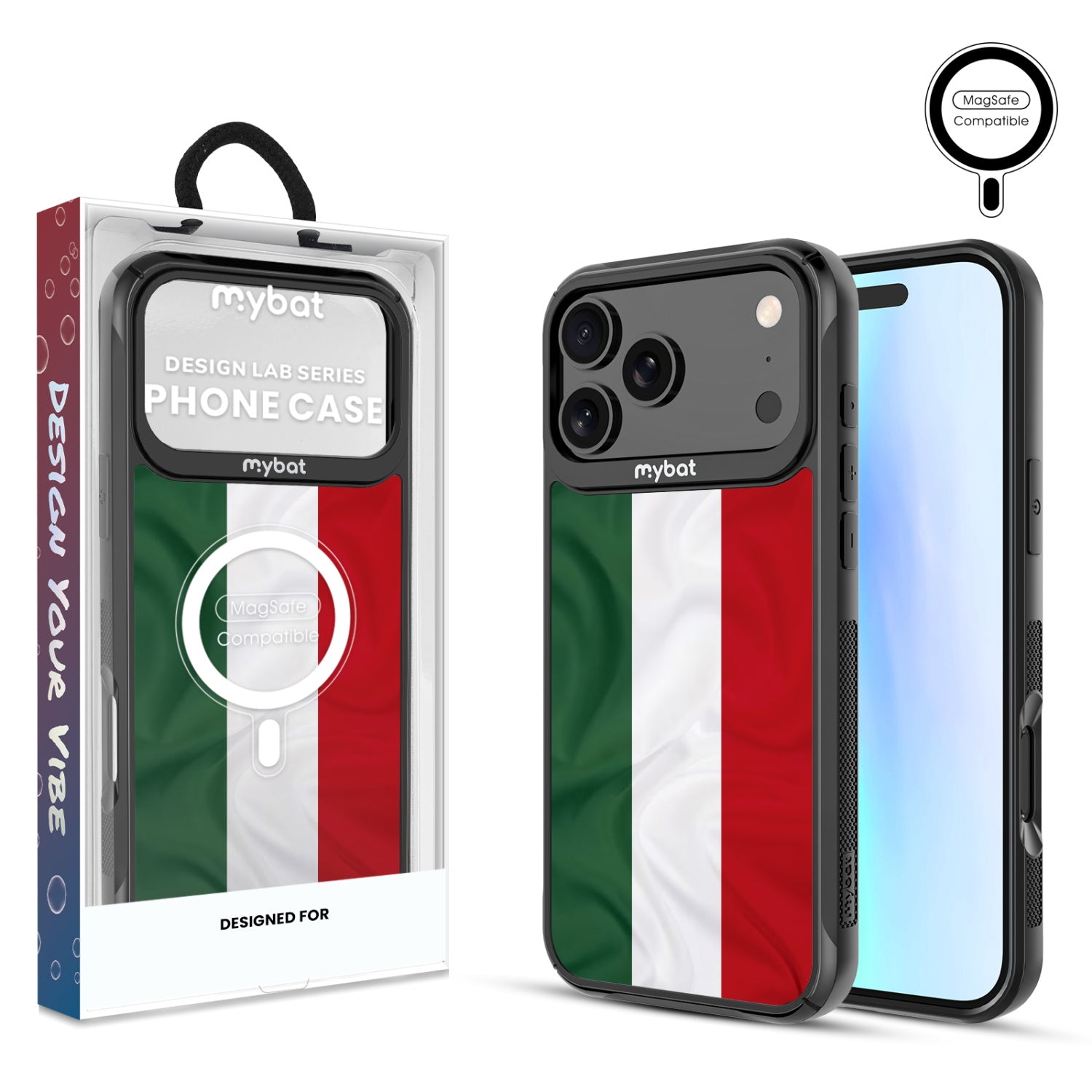 MyBat Design Lab Series MagSafe Case for Apple iPhone 17 Pro Max - Hungary Flag