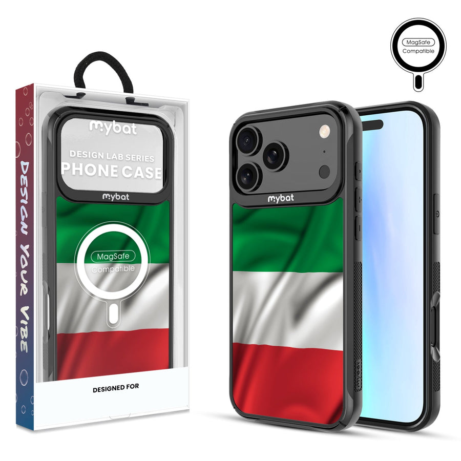 MyBat Design Lab Series MagSafe Case for Apple iPhone 17 Pro Max - Italy Flag