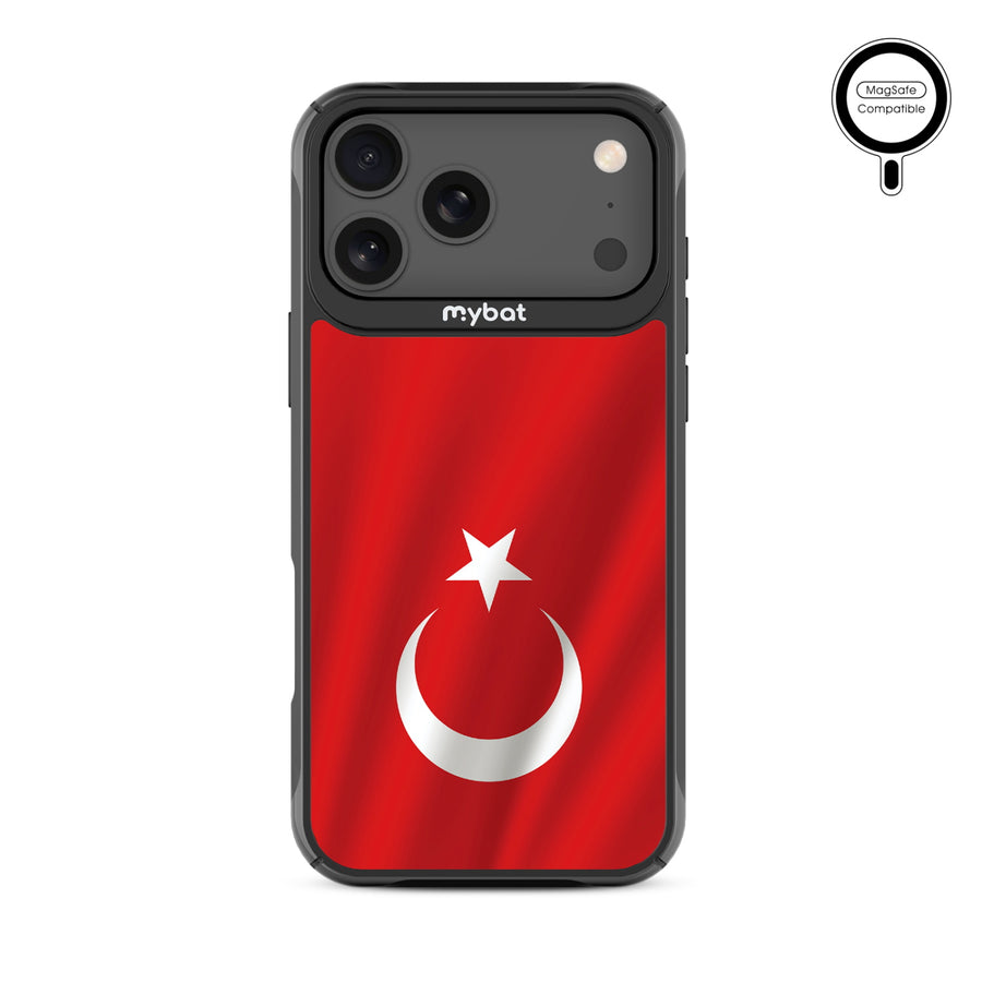 MyBat Design Lab Series MagSafe Case for Apple iPhone 17 Pro Max - Turkey Flag - MIP17PMCSLESMSMP161-3.jpg