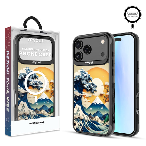 MyBat Design Lab Series MagSafe Case for Apple iPhone 17 Pro Max - The Great Wave - MIP17PMCSLESMSMP177-1.jpg