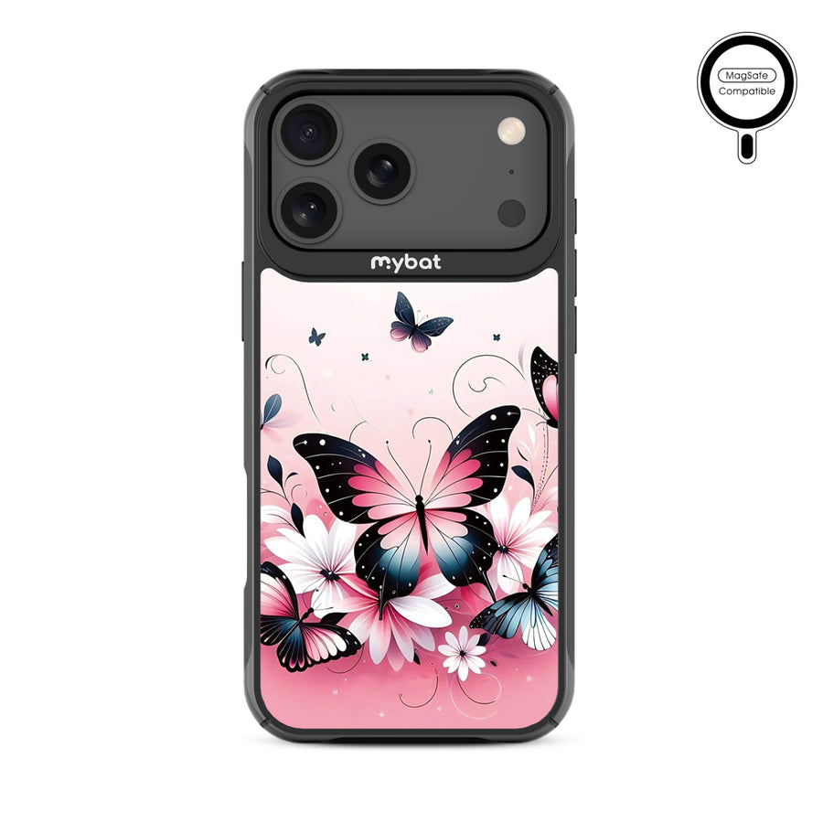 MyBat Design Lab Series MagSafe Case for Apple iPhone 17 Pro Max - Butterfly Bouquet - MIP17PMCSLESMSMP184-3.jpg