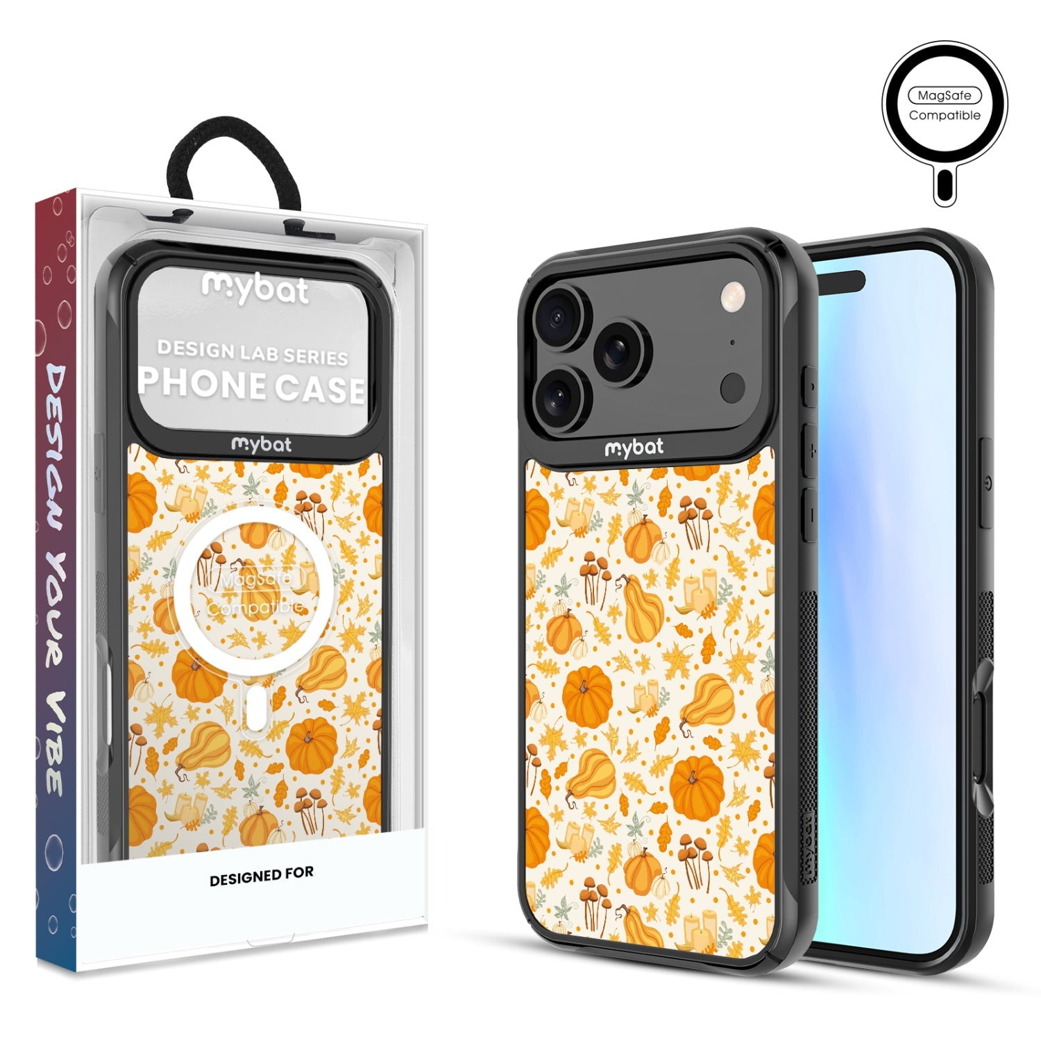 MyBat Design Lab Series MagSafe Case for Apple iPhone 17 Pro Max – Gord-geous Autumn