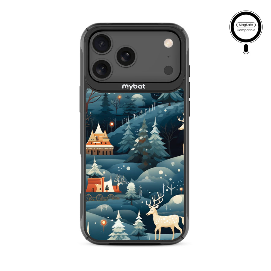 MyBat Design Lab Series MagSafe Case for Apple iPhone 17 Pro Max - Winter Wonderland - MIP17PMCSLESMSMP269-3.jpg
