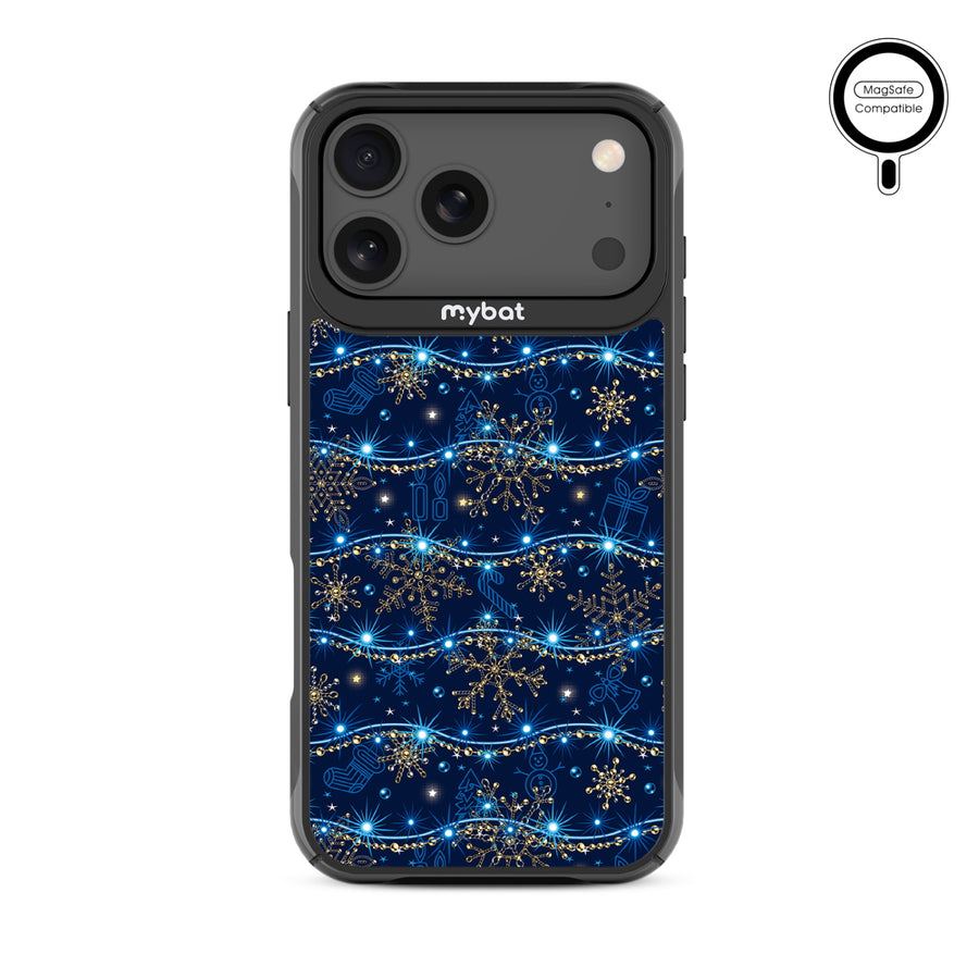 MyBat Design Lab Series MagSafe Case for Apple iPhone 17 Pro Max - Snowflake Twinkle - MIP17PMCSLESMSMP285-3.jpg