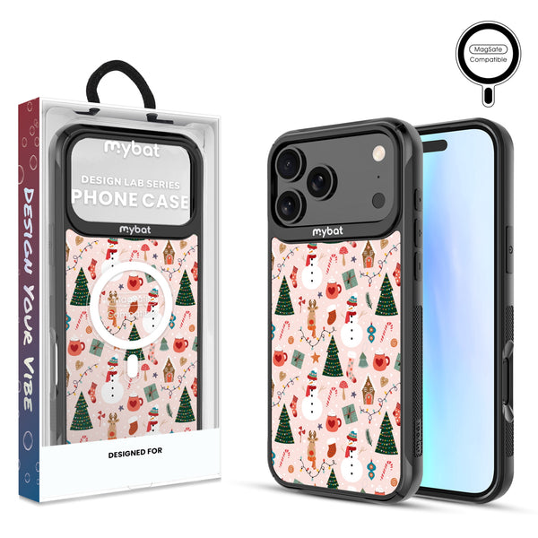 MyBat Design Lab Series MagSafe Case for Apple iPhone 17 Pro Max - Holly Jolly Time - MIP17PMCSLESMSMP288-1.jpg