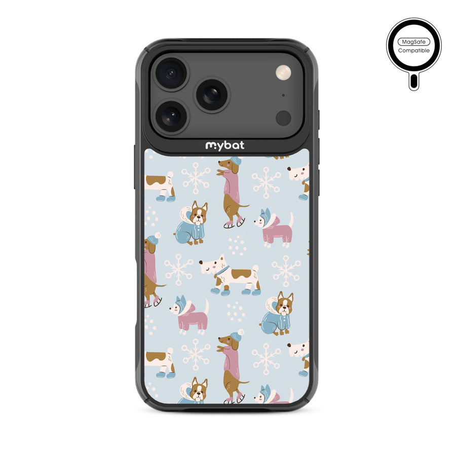 MyBat Design Lab Series MagSafe Case for Apple iPhone 17 Pro Max - Puppy Snow Play - MIP17PMCSLESMSMP299-3.jpg