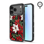 MyBat Design Lab Series MagSafe Case for Apple iPhone 17 Pro Max - Christmas Poinsettias - MIP17PMCSLESMSMP301-2.jpg
