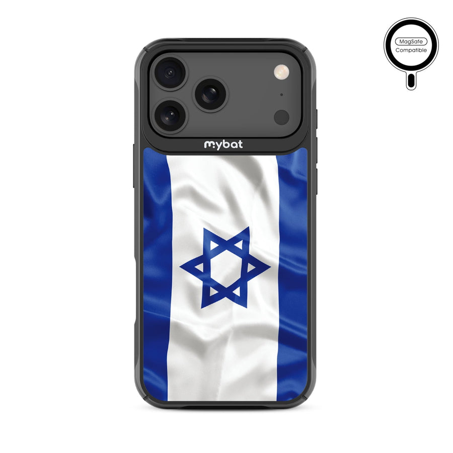 MyBat Design Lab Series MagSafe Case for Apple iPhone 17 Pro Max - Israel Flag