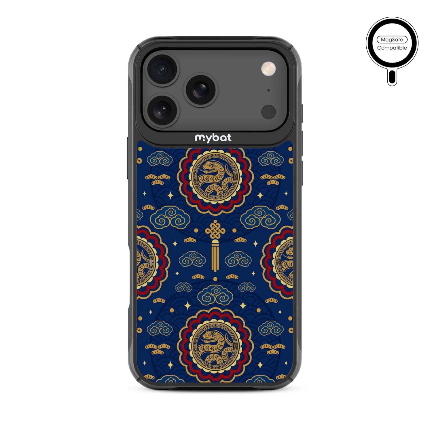 MyBat Design Lab Series MagSafe Case for Apple iPhone 17 Pro Max - Wisdom of the Snake