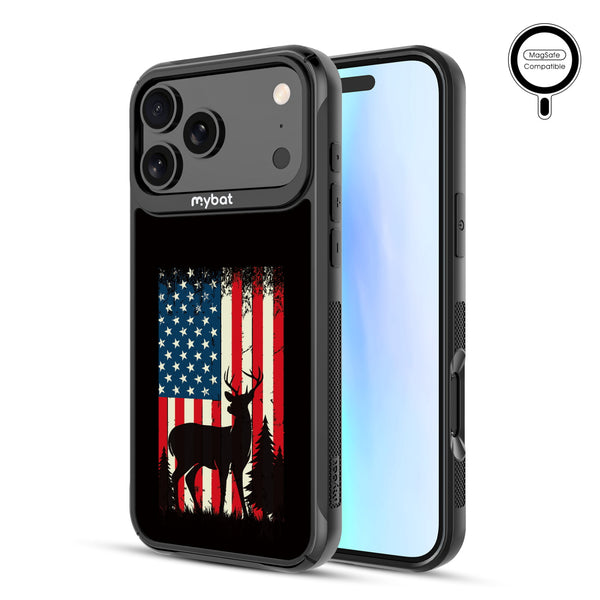 MyBat Design Lab Series MagSafe Case for Apple iPhone 17 Pro Max - Stars, Stripes and Stags - MIP17PMCSLESMSMP319-2.jpg