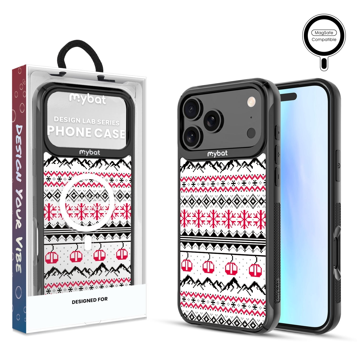 MyBat Design Lab Series MagSafe Case for Apple iPhone 17 Pro Max - Aprés Ski