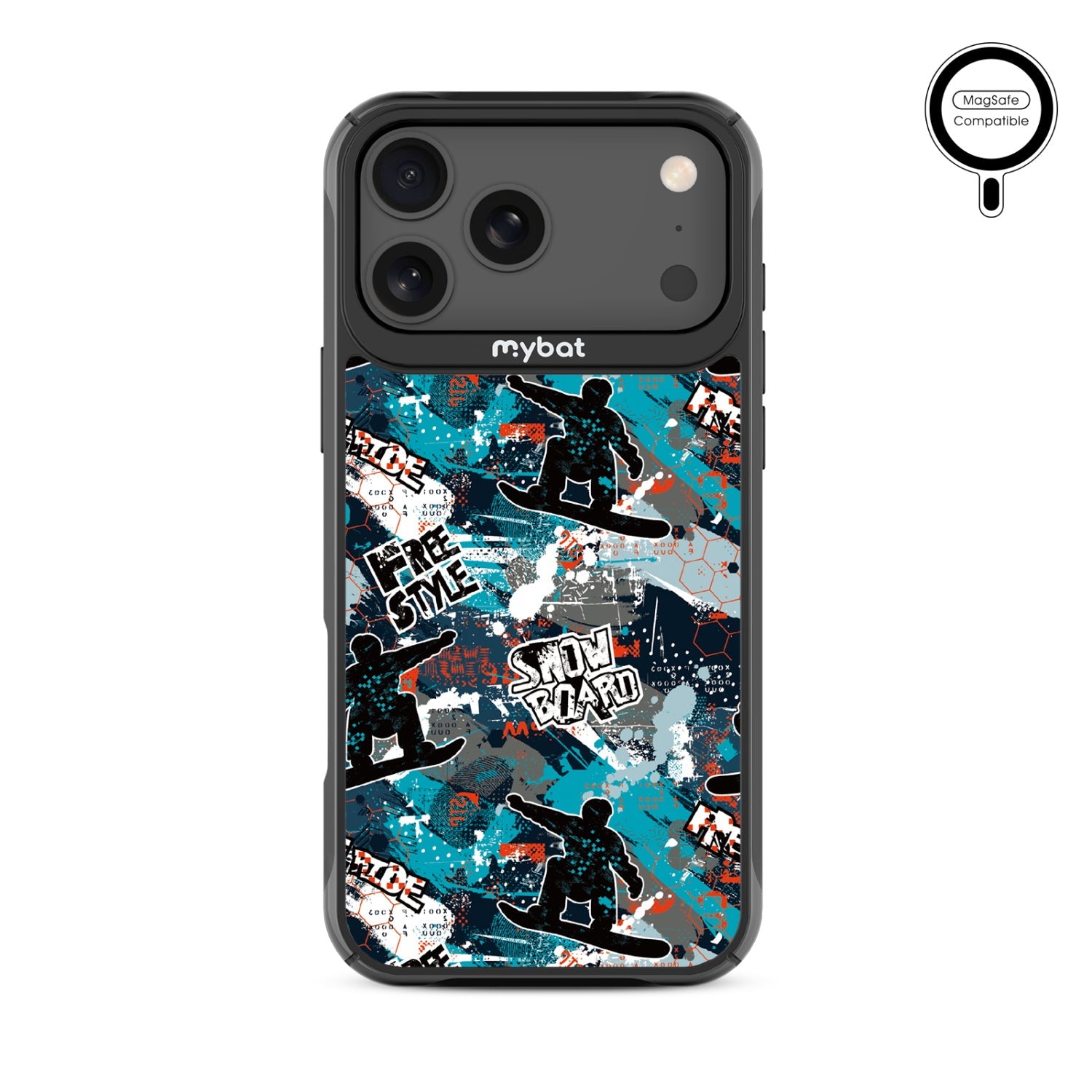 MyBat Design Lab Series MagSafe Case for Apple iPhone 17 Pro Max - Shredding Freestyle