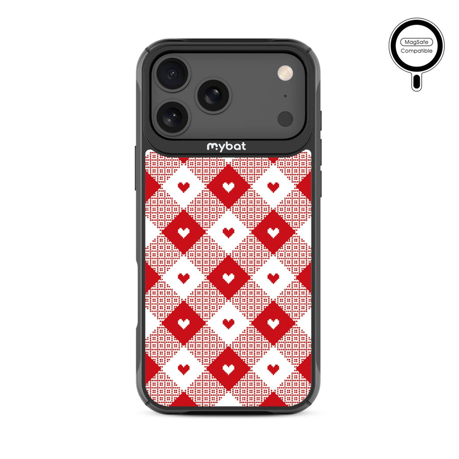 MyBat Design Lab Series MagSafe Case for Apple iPhone 17 Pro Max - Knit With Love