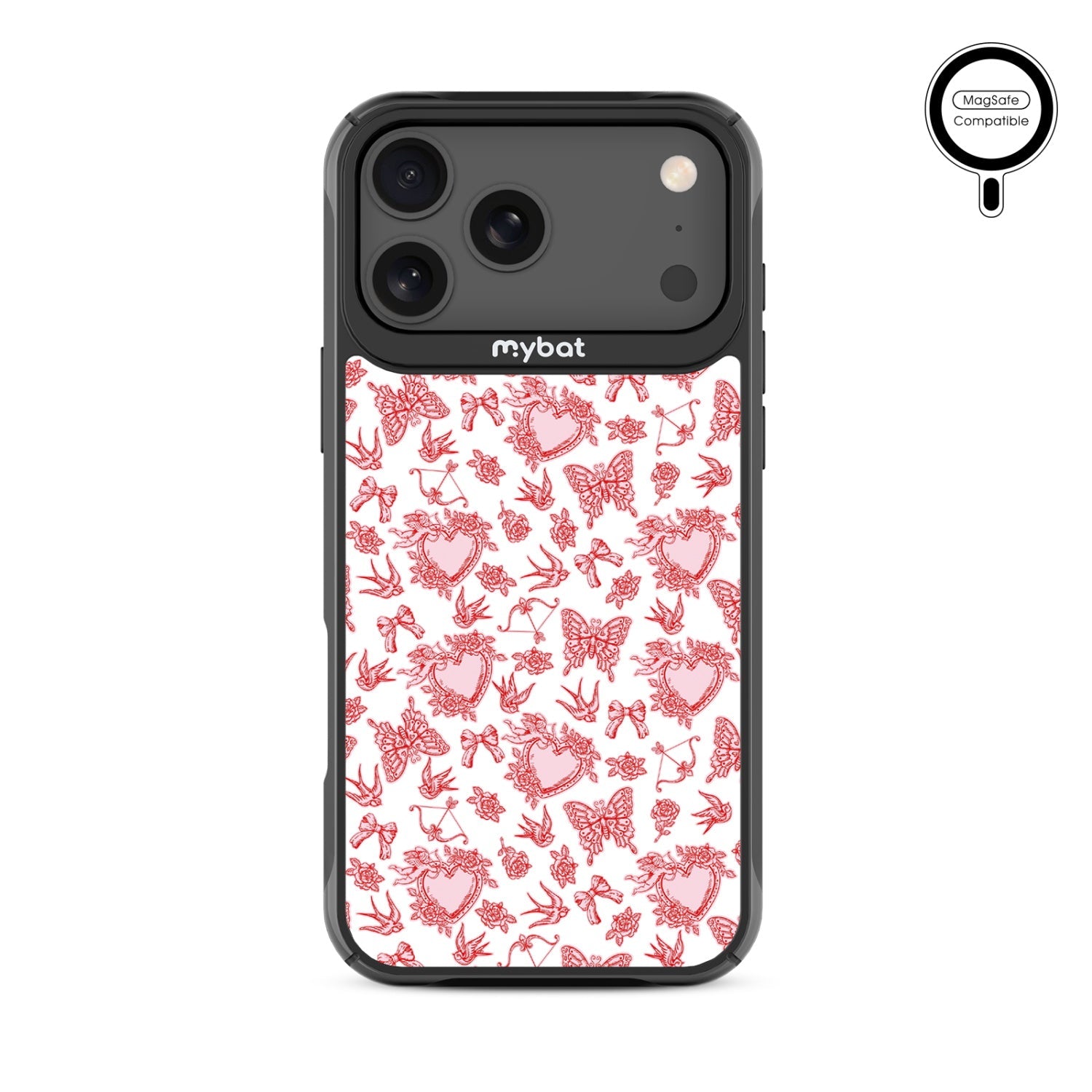 MyBat Design Lab Series MagSafe Case for Apple iPhone 17 Pro Max - Sending Love