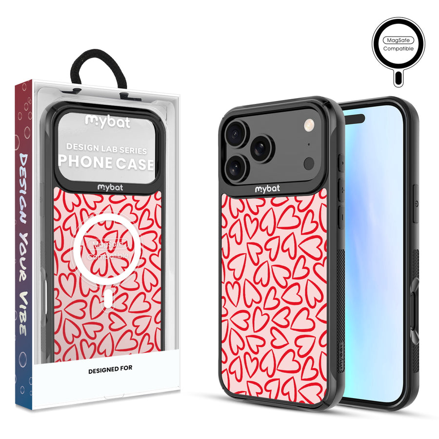 MyBat Design Lab Series MagSafe Case for Apple iPhone 17 Pro Max - Endless Hearts - MIP17PMCSLESMSMP338-1.jpg