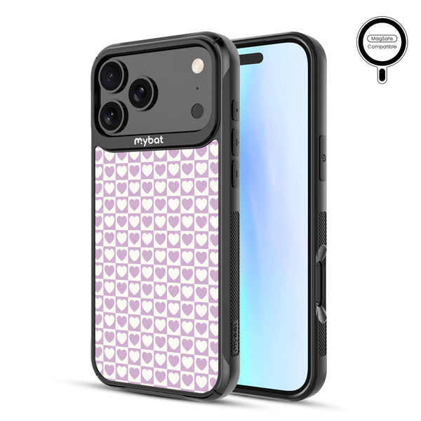 MyBat Design Lab Series MagSafe Case for Apple iPhone 17 Pro Max - Heart Grid - MIP17PMCSLESMSMP339-2.jpg