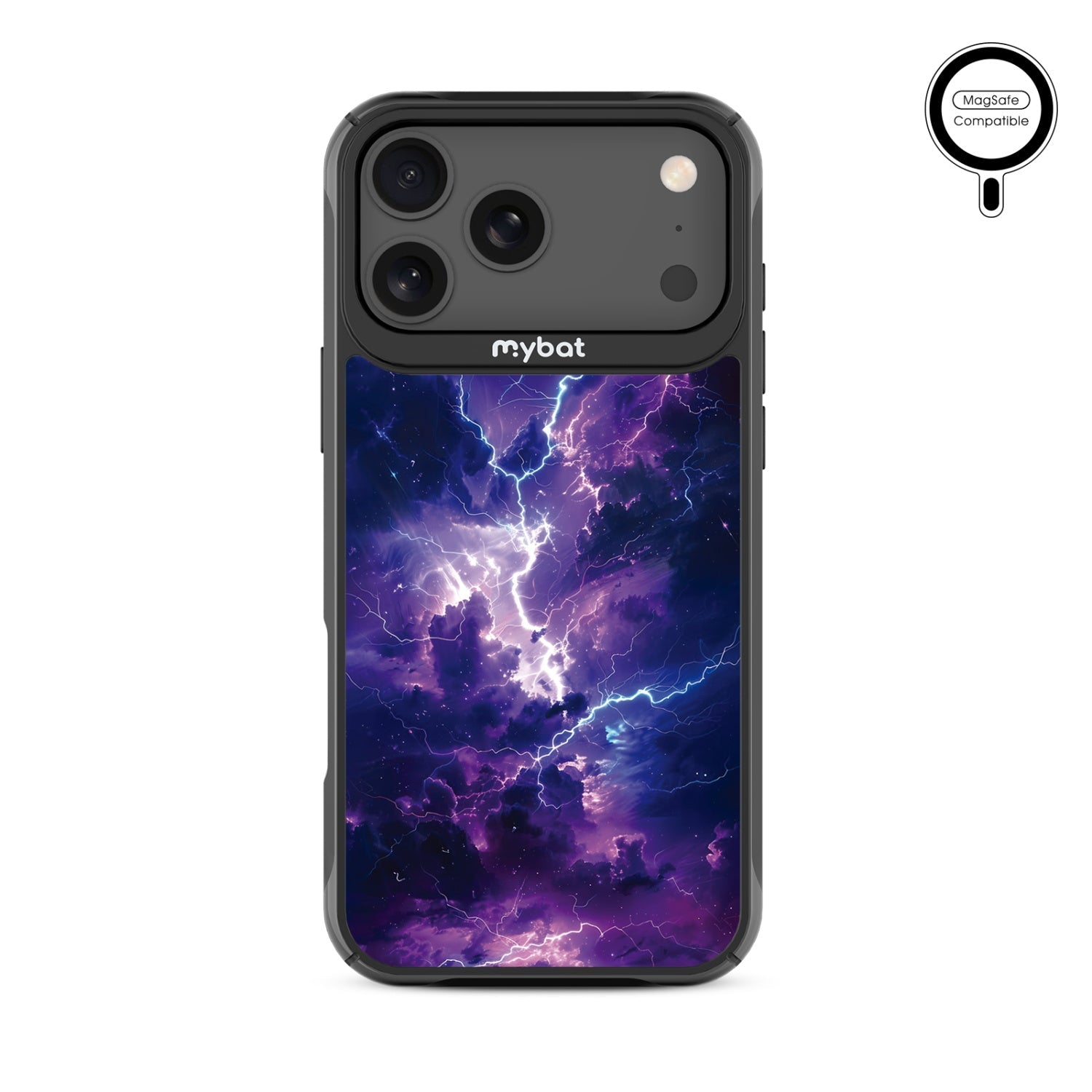 MyBat Design Lab Series MagSafe Case for Apple iPhone 17 Pro Max - Lightning Storm