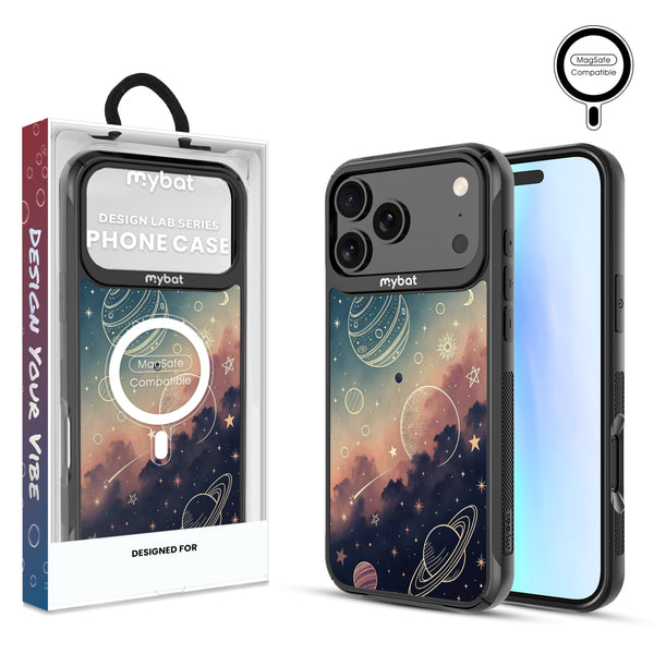 MyBat Design Lab Series MagSafe Case for Apple iPhone 17 Pro Max - Planets and Stars - MIP17PMCSLESMSMP356-1.jpg