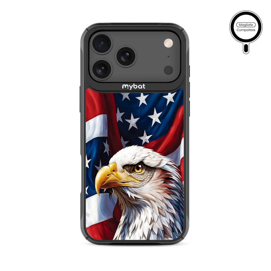 MyBat Design Lab Series MagSafe Case for Apple iPhone 17 Pro Max - Proud American Eagle - MIP17PMCSLESMSMP362-3.jpg