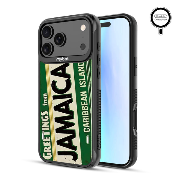 MyBat Design Lab Series MagSafe Case for Apple iPhone 17 Pro Max - Jamaica License Plate - MIP17PMCSLESMSMP366-2.jpg