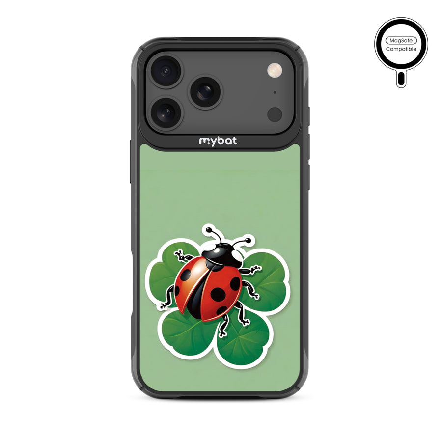 MyBat Design Lab Series MagSafe Case for Apple iPhone 17 Pro Max - Ladybug Luck - MIP17PMCSLESMSMP373-3.jpg