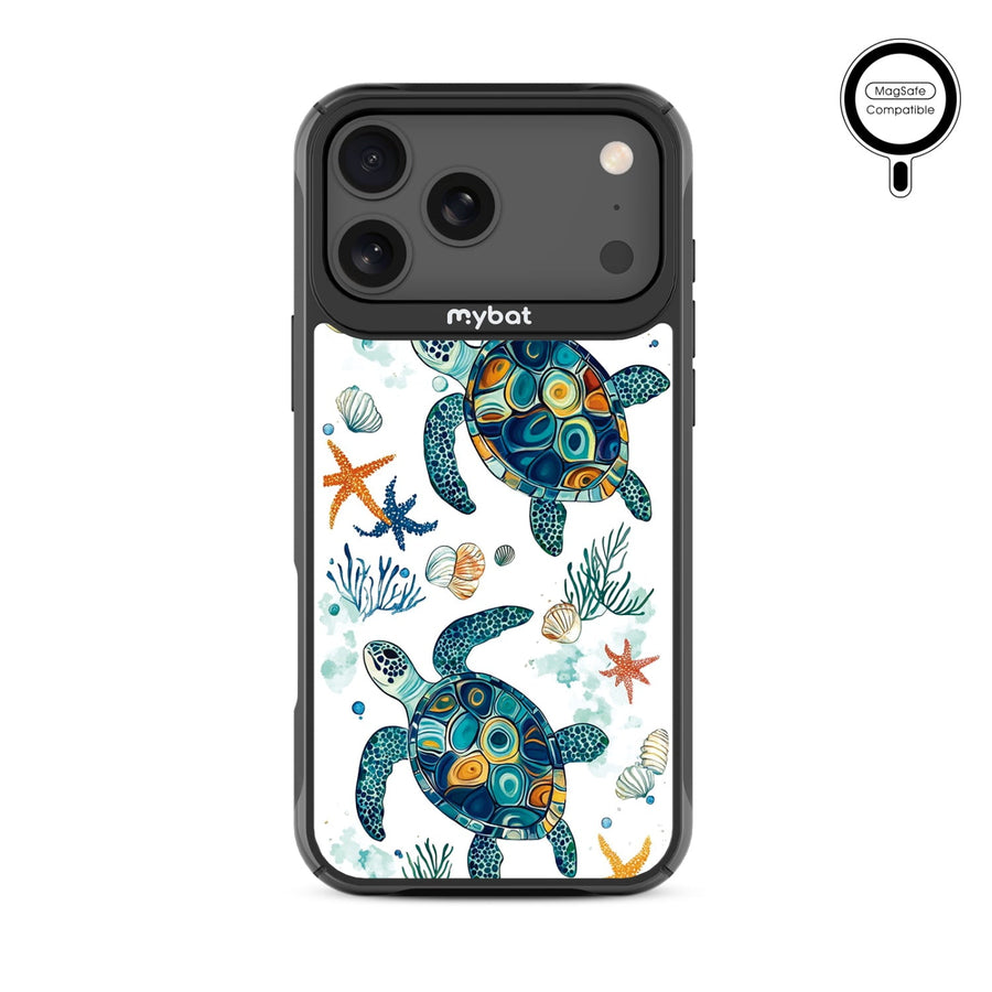 MyBat Design Lab Series MagSafe Case for Apple iPhone 17 Pro Max - Sea Turtles
