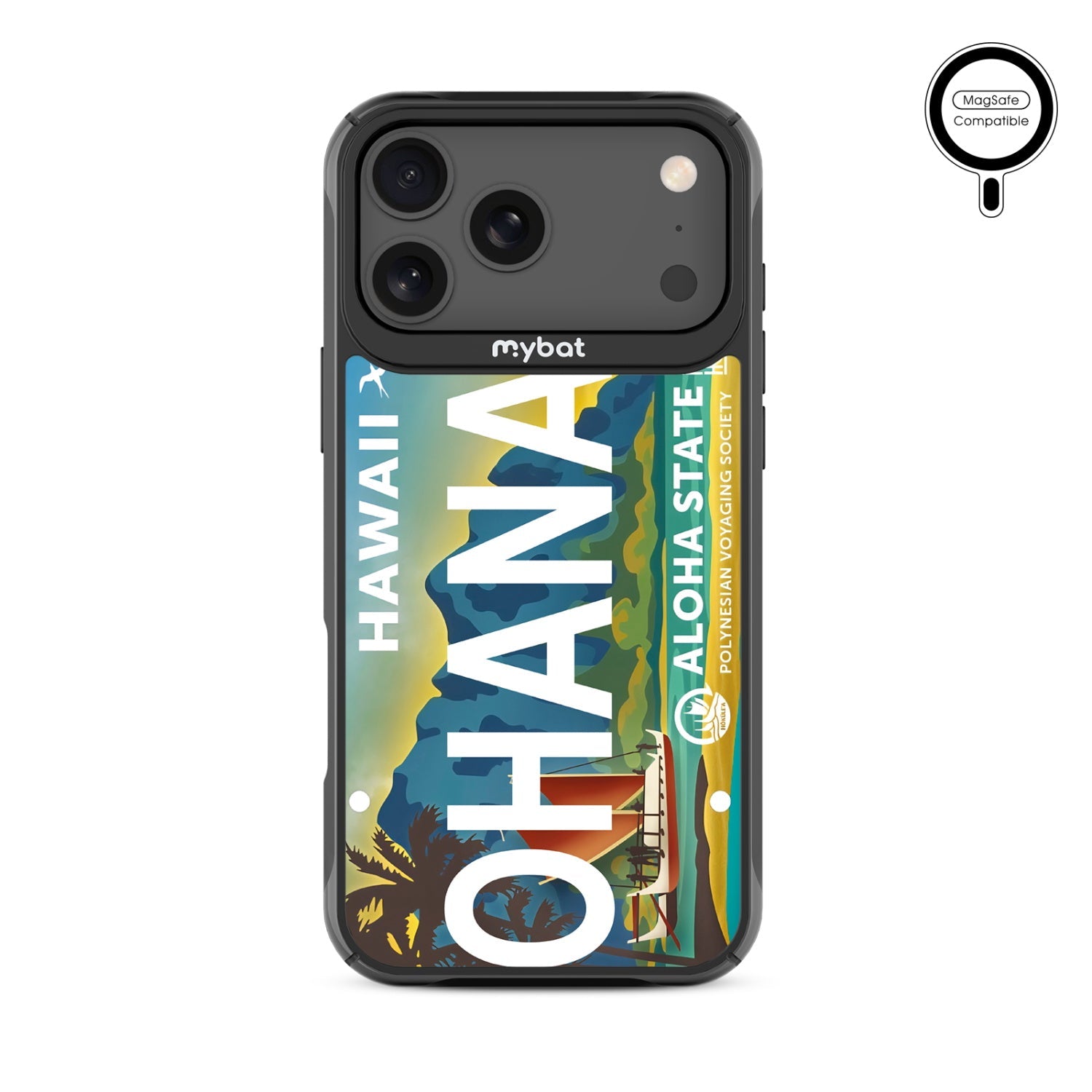 MyBat Design Lab Series MagSafe Case for Apple iPhone 17 Pro Max - Ohana Plate