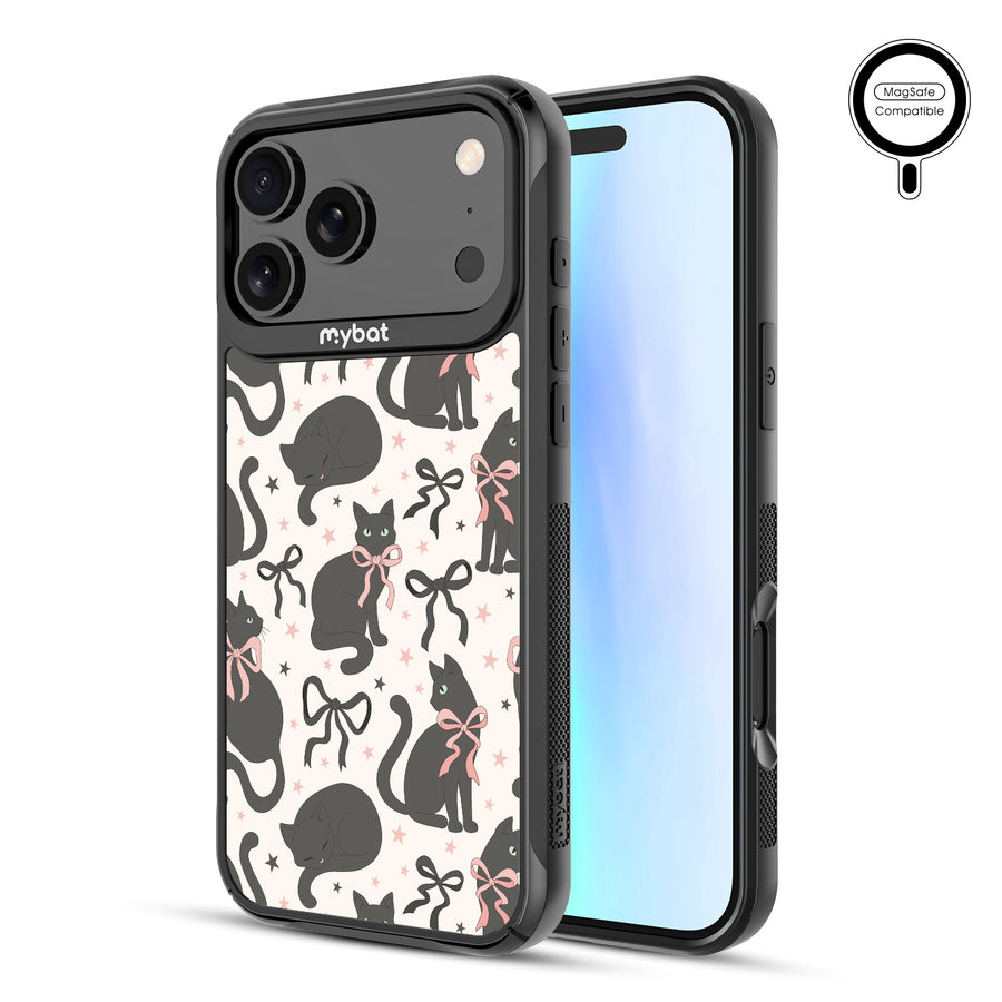 MyBat Design Lab Series MagSafe Case for Apple iPhone 17 Pro Max - Coquette Cat - MIP17PMCSLESMSMP410-2.jpg