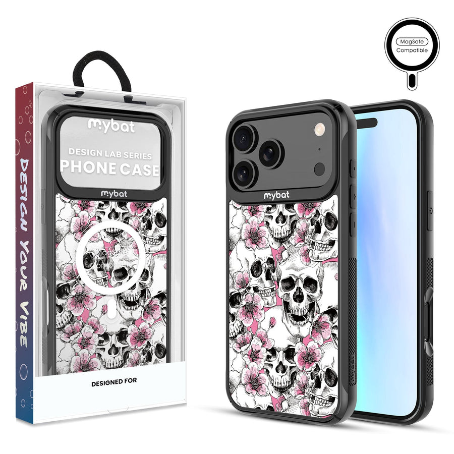 MyBat Design Lab Series MagSafe Case for Apple iPhone 17 Pro Max - Death Blooms