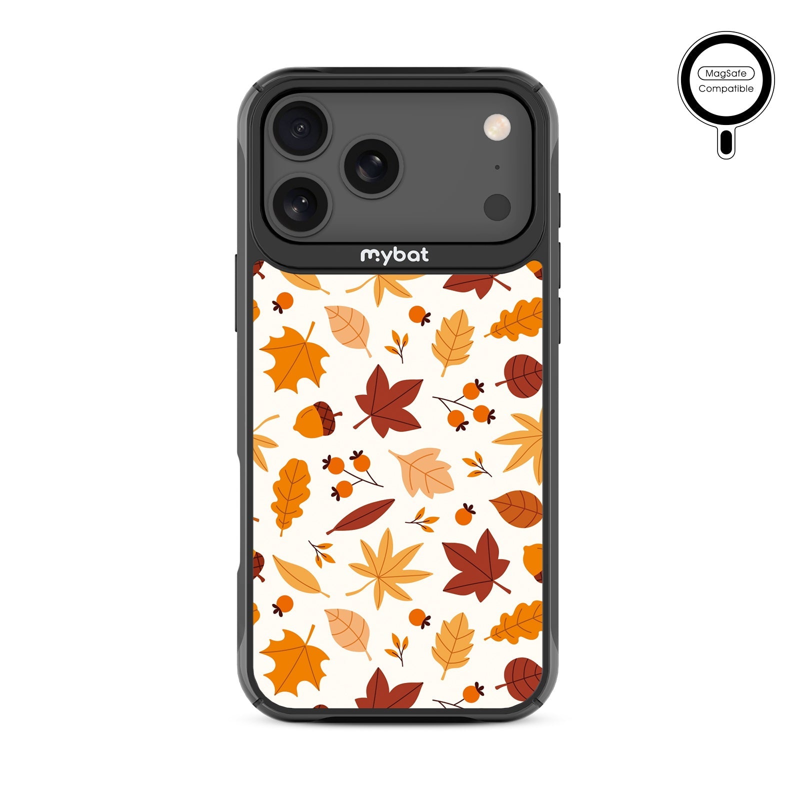 MyBat Design Lab Series MagSafe Case for Apple iPhone 17 Pro Max - Falling Leaves
