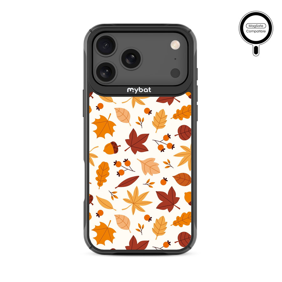 MyBat Design Lab Series MagSafe Case for Apple iPhone 17 Pro Max - Falling Leaves