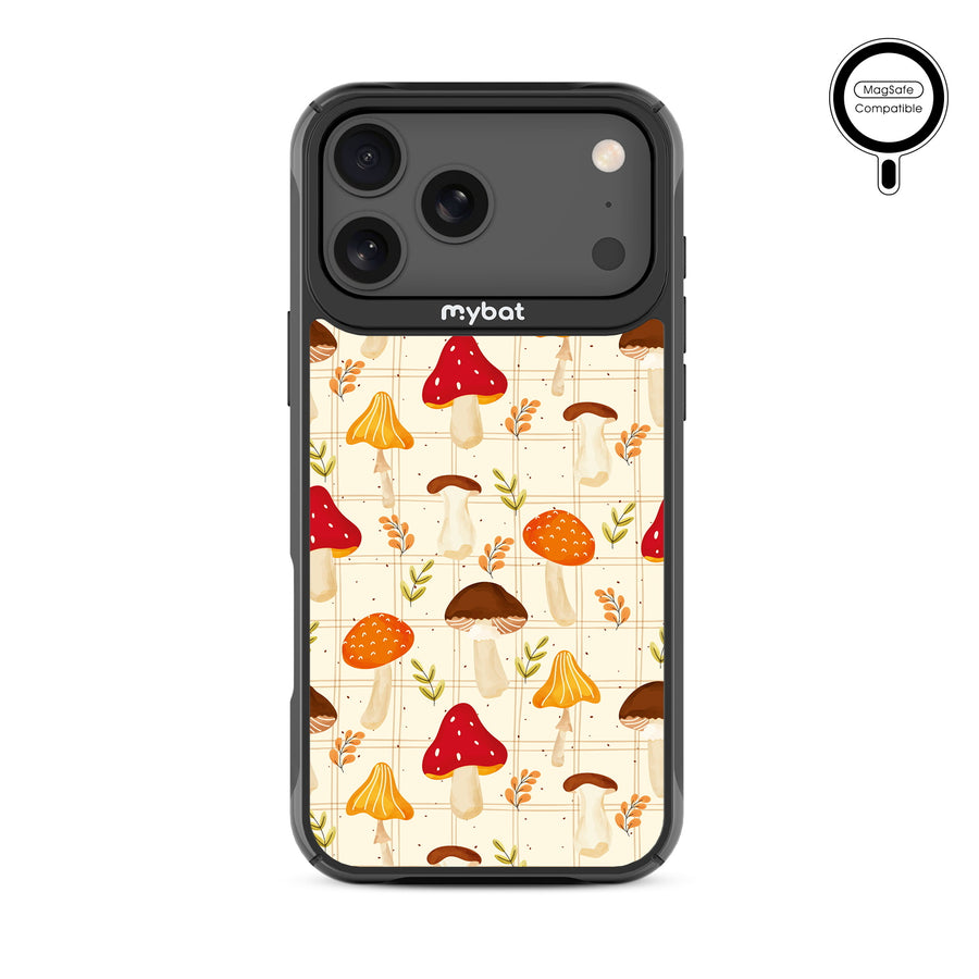 MyBat Design Lab Series MagSafe Case for Apple iPhone 17 Pro Max - Mushroom Patch - MIP17PMCSLESMSMP426-3.jpg