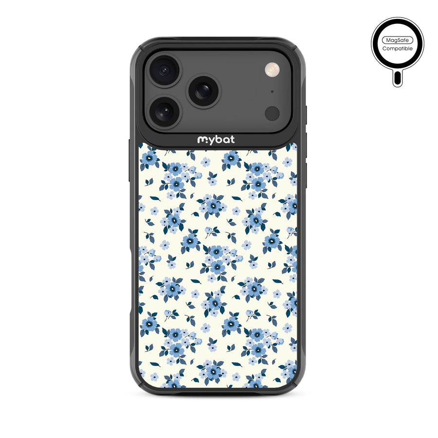 MyBat Design Lab Series MagSafe Case for Apple iPhone 17 Pro Max - Porcelain Petals