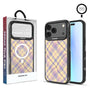 MyBat Design Lab Series MagSafe Case for Apple iPhone 17 Pro Max - Wavy Plaid