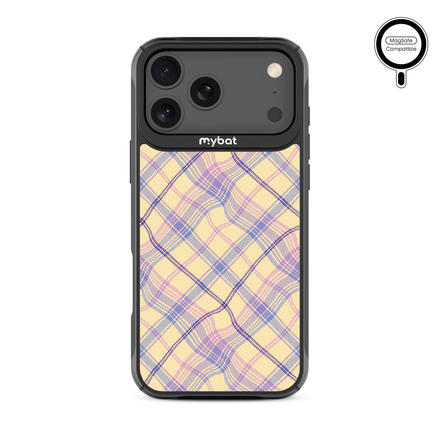 MyBat Design Lab Series MagSafe Case for Apple iPhone 17 Pro Max - Wavy Plaid - MIP17PMCSLESMSMP442-3.jpg