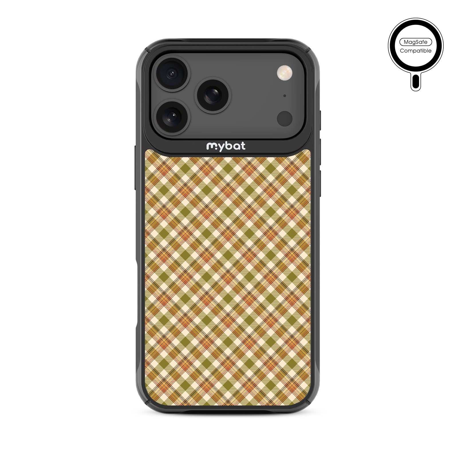MyBat Design Lab Series MagSafe Case for Apple iPhone 17 Pro Max - Autumn Tartan