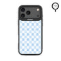 MyBat Design Lab Series MagSafe Case for Apple iPhone 17 Pro Max - Sky Blue Check - MIP17PMCSLESMSMP478-3.jpg