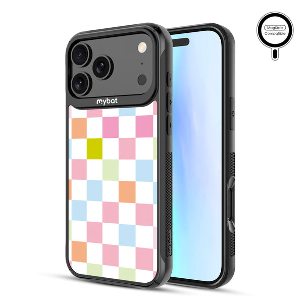 MyBat Design Lab Series MagSafe Case for Apple iPhone 17 Pro Max - Pastel Check - MIP17PMCSLESMSMP480-2.jpg