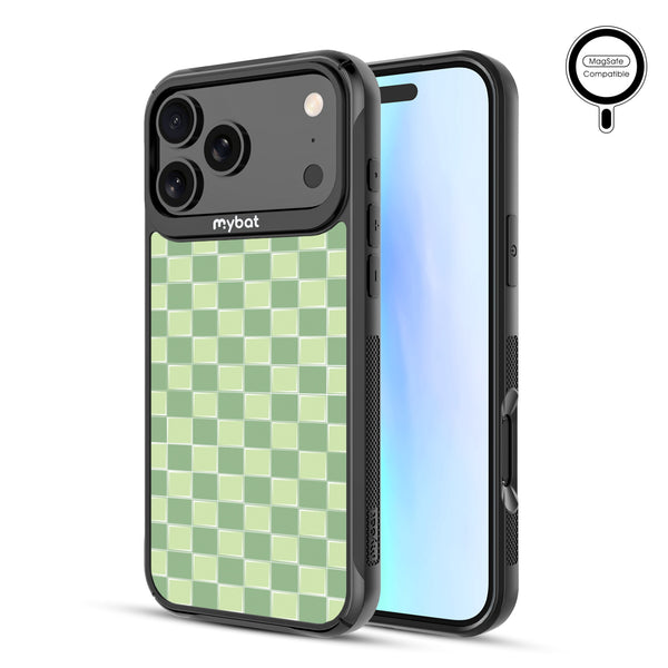 MyBat Design Lab Series MagSafe Case for Apple iPhone 17 Pro Max - Matcha Check - MIP17PMCSLESMSMP482-2.jpg