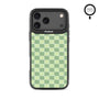MyBat Design Lab Series MagSafe Case for Apple iPhone 17 Pro Max - Matcha Check