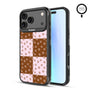 MyBat Design Lab Series MagSafe Case for Apple iPhone 17 Pro Max - Flower Patches - MIP17PMCSLESMSMP484-2.jpg