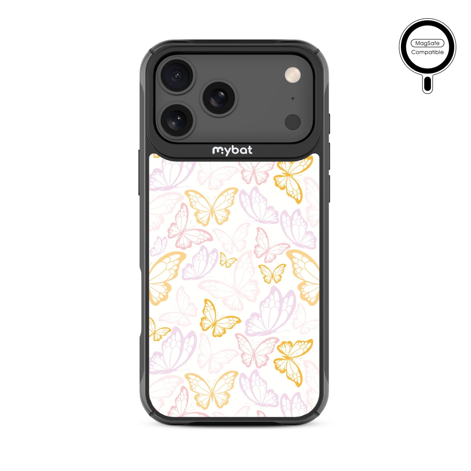 MyBat Design Lab Series MagSafe Case for Apple iPhone 17 Pro Max - Wing Outline