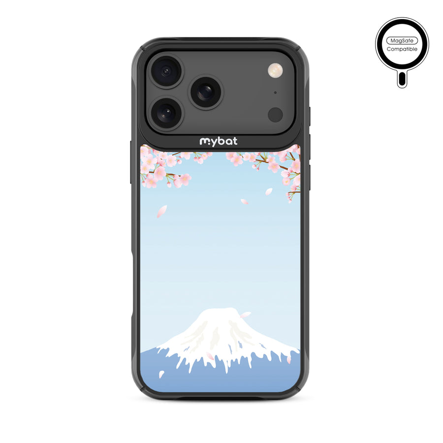 MyBat Design Lab Series MagSafe Case for Apple iPhone 17 Pro Max - Fuji Blossoms - MIP17PMCSLESMSMP492-3.jpg